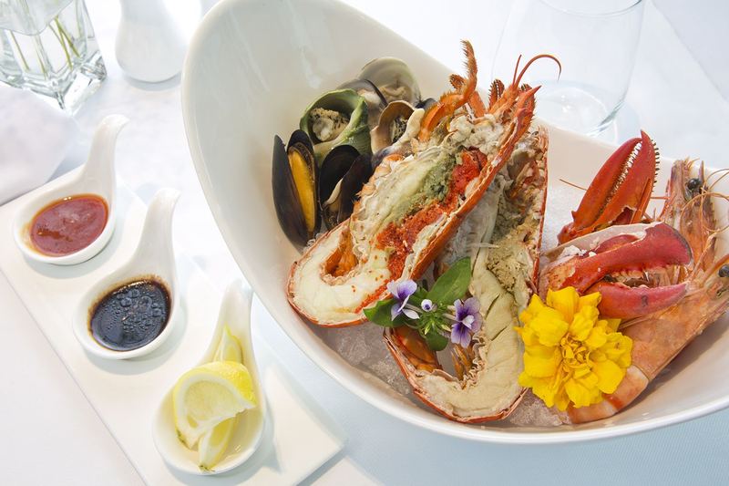 Lobster platter — food photography